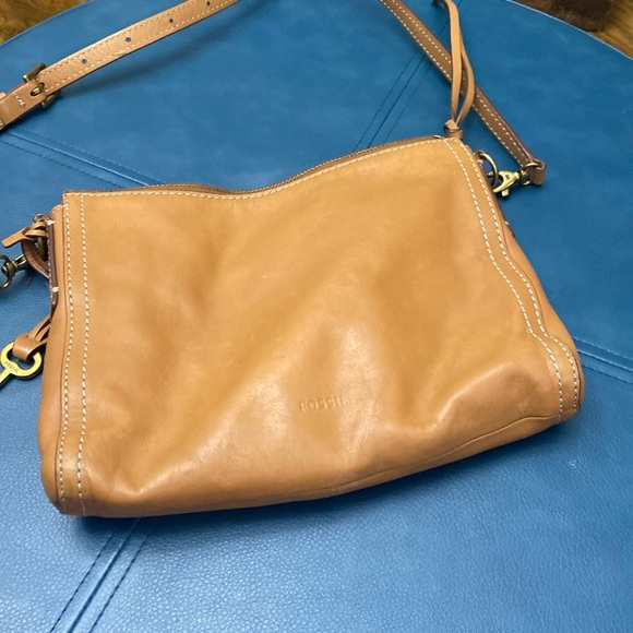 Fossil Handbags - Fossil Tan Crossbody Purse